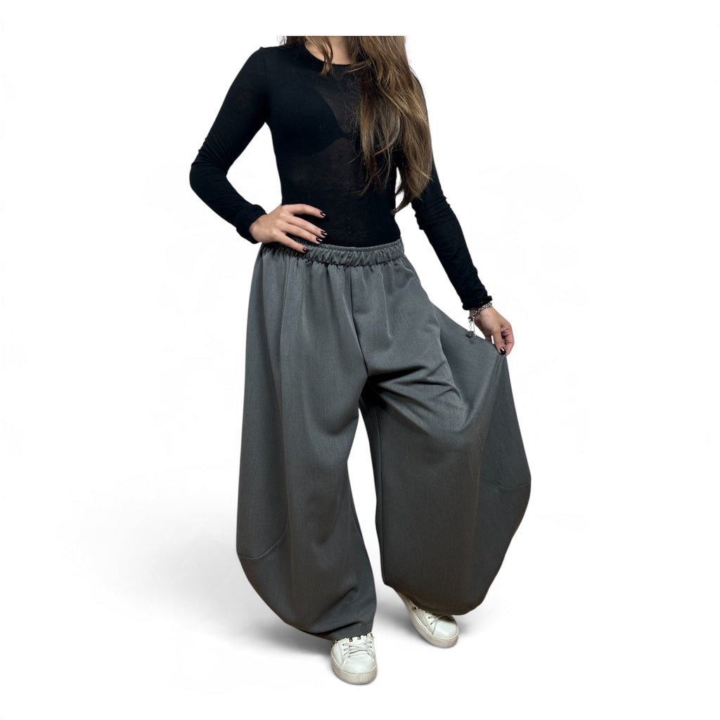 Pantalone Balloon Grigio