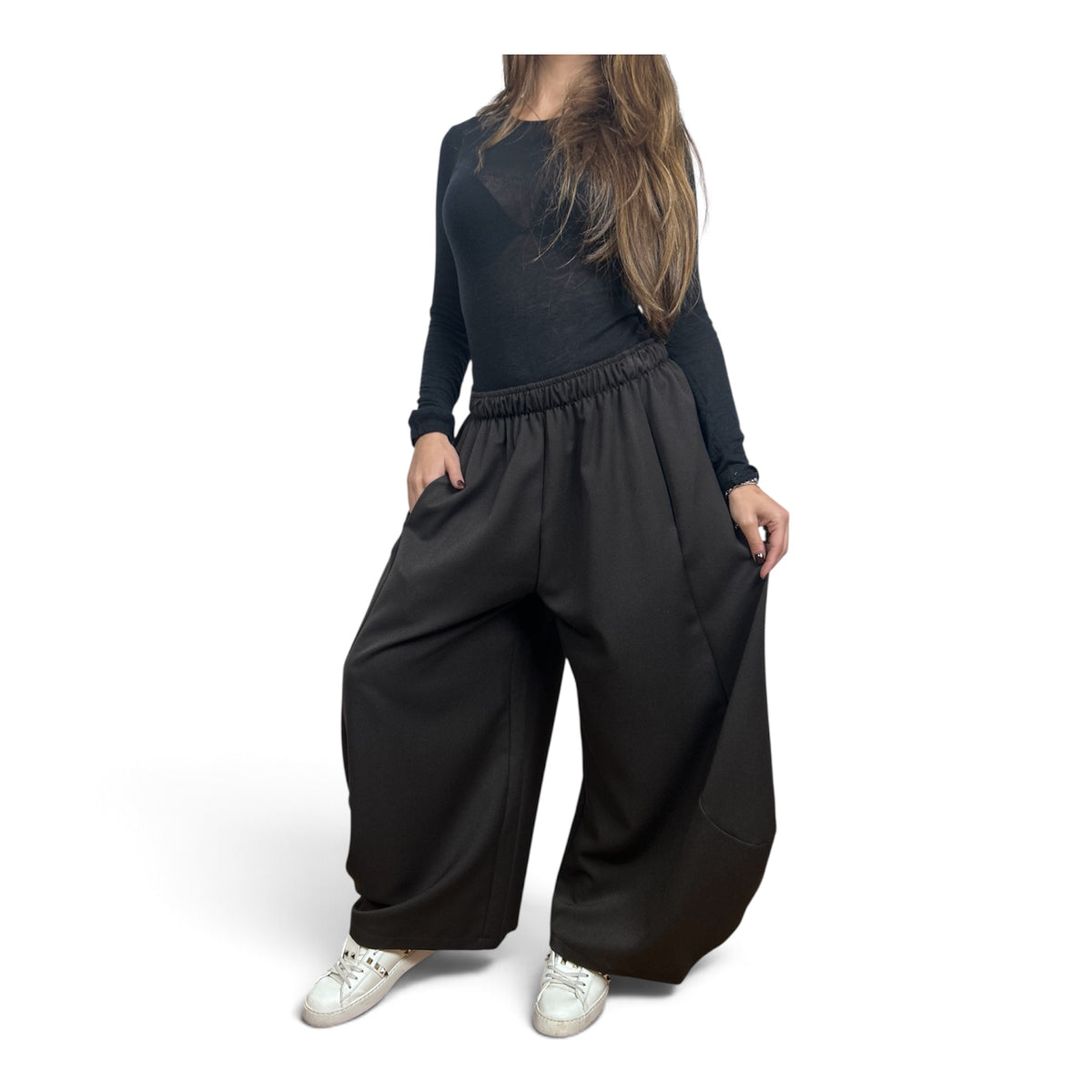 Pantalone Balloon Nero