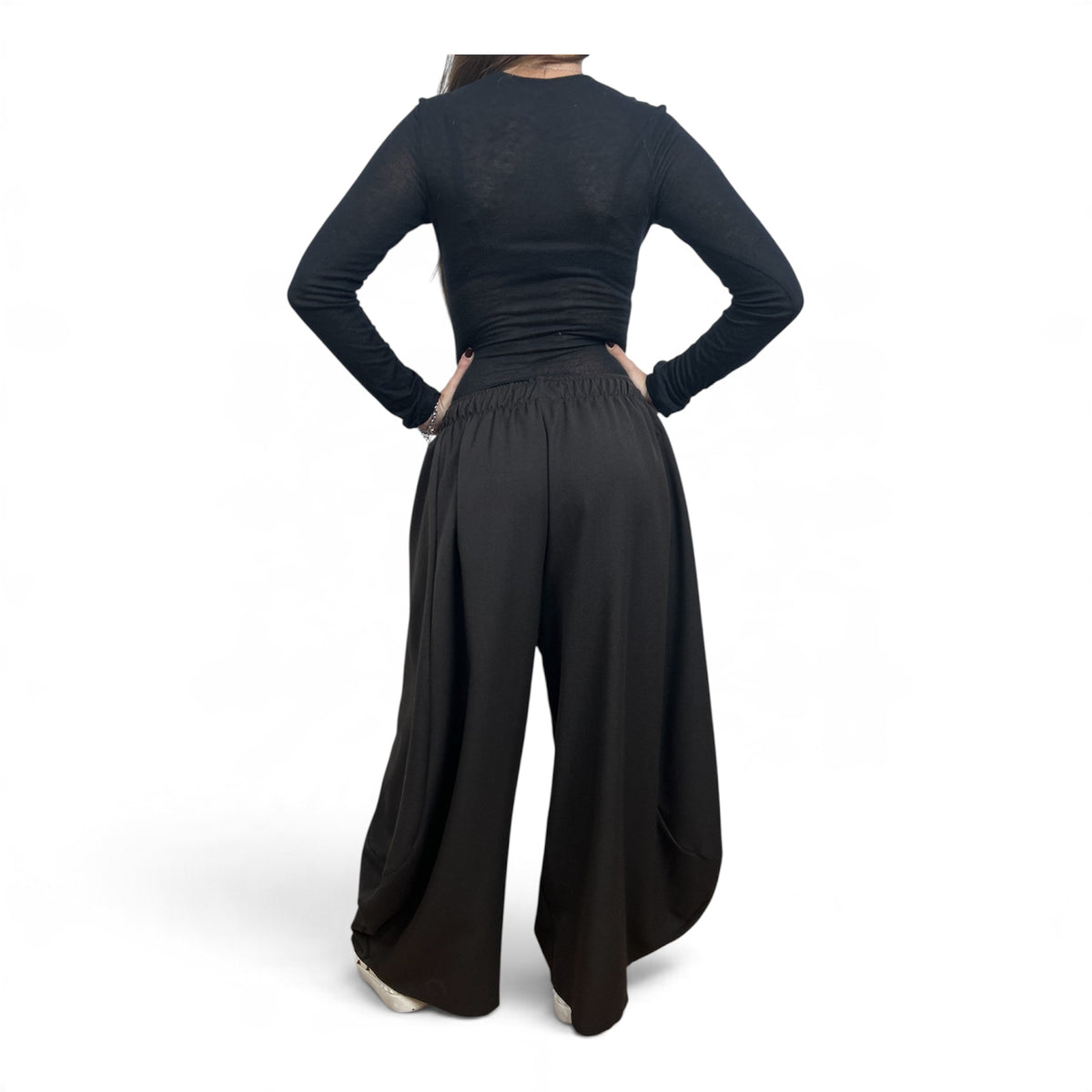 Pantalone Balloon Nero