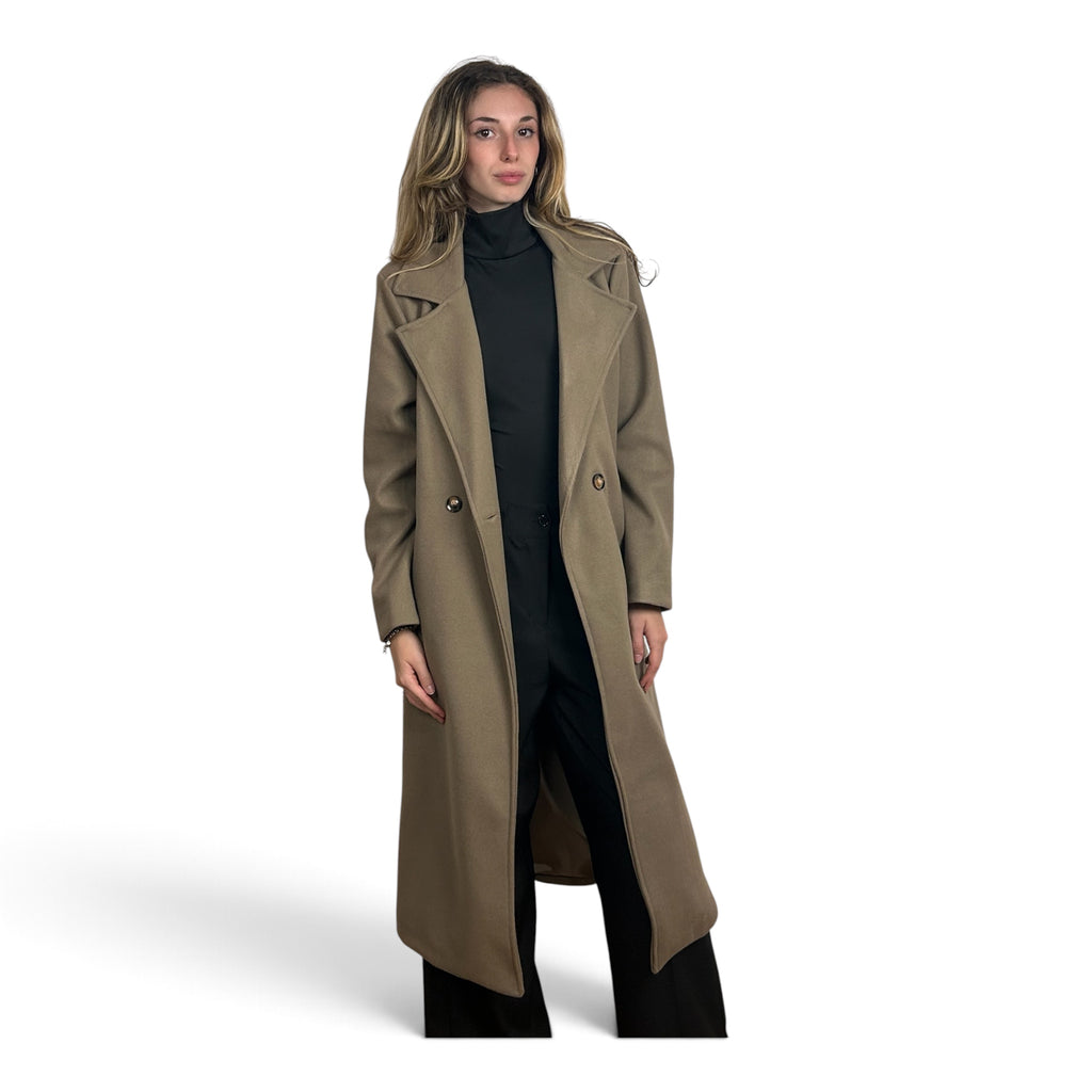 Cappotto Lungo Beige