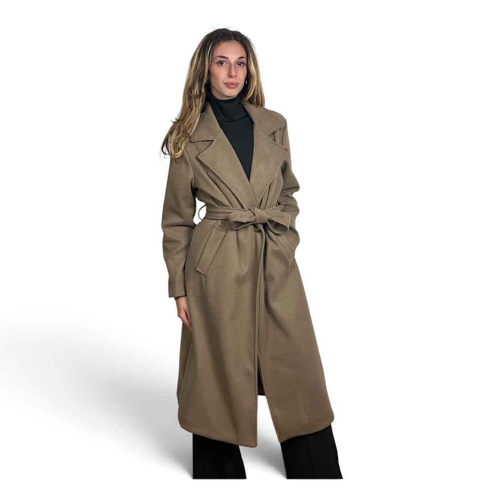 Cappotto Lungo Beige