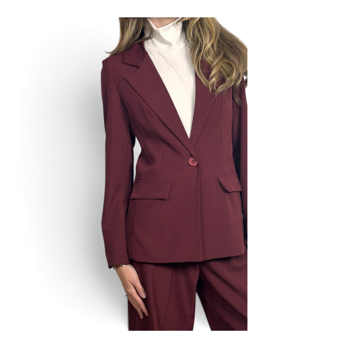Tailleur Minimalista Rosso
