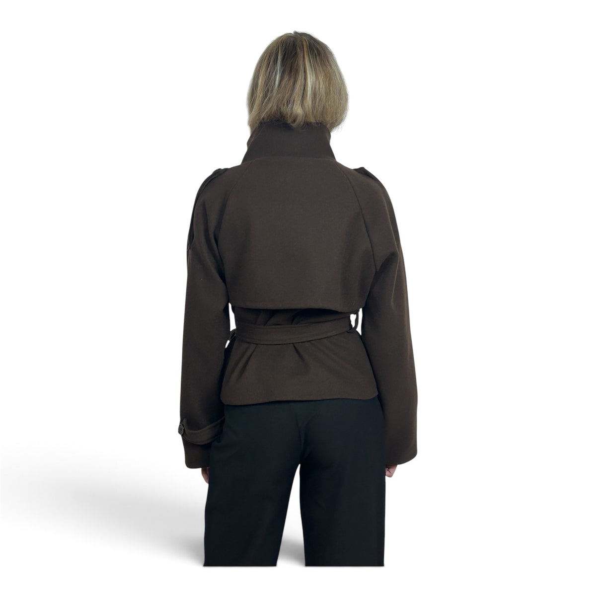 Cappotto Corto Marrone