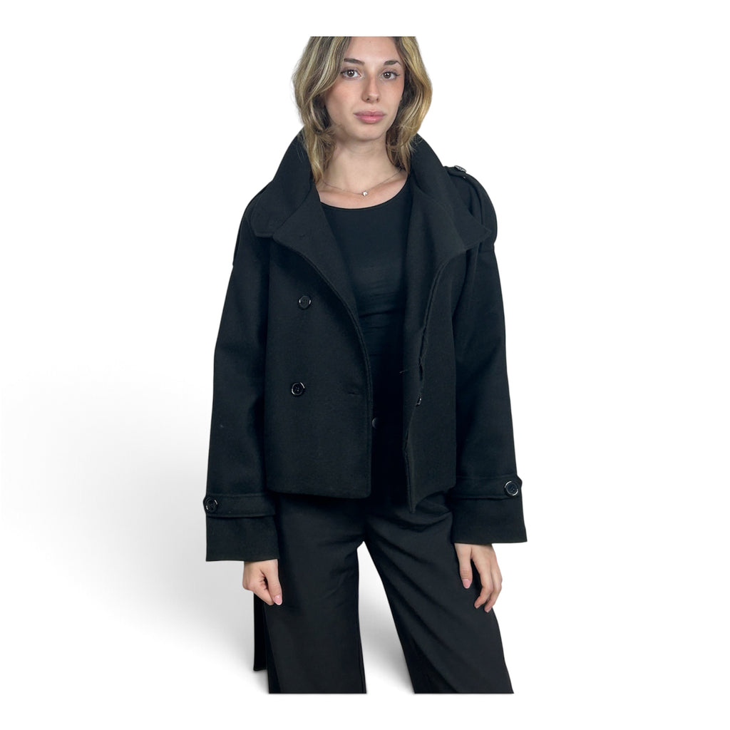 Cappotto Corto | Nero