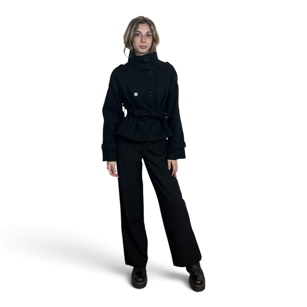 Cappotto Corto | Nero