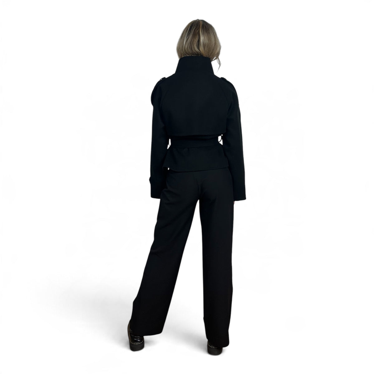 Cappotto Corto Nero