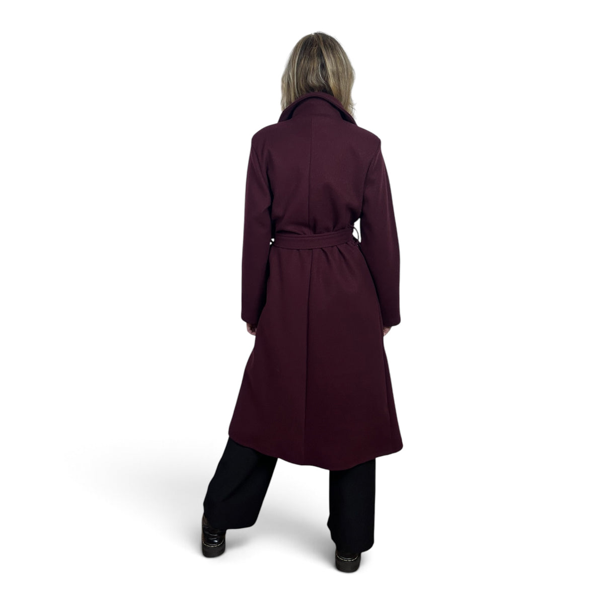 Cappotto Lungo Bordeaux