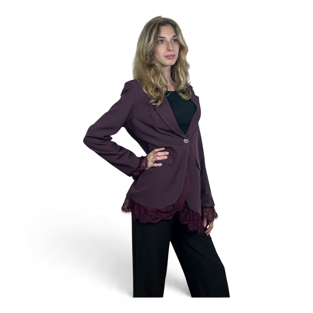 Blazer Vinaccia Con Pizzo